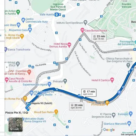 Clover - 13 Piazza Pio Xi Lejlighed *